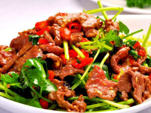 小炒牛肉